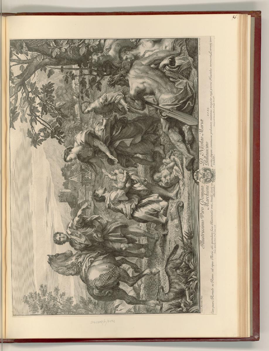 Carlo Maratti Vol. II., Aussetzung des Romulus und Remus, Inv. Nr.: Italien nach Sektionen II/2…
