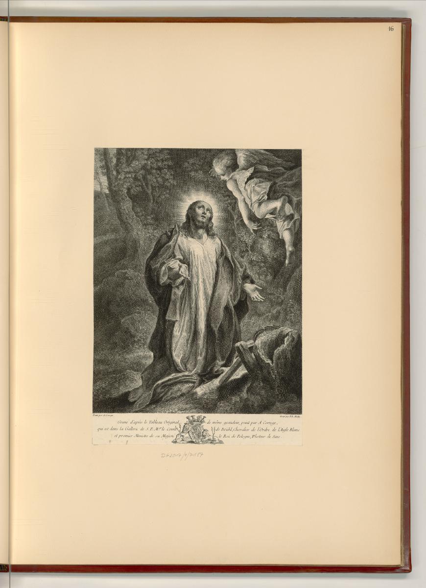 Antonio Allegri da Correggio, Christus am Ölberg, Inv. Nr.: Italien nach Sektionen II/26, It/II…