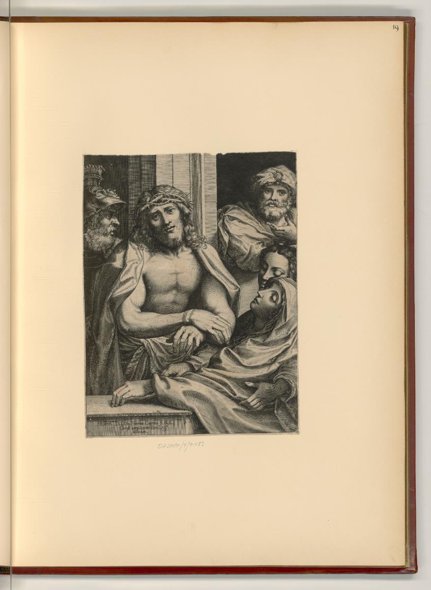 Antonio Allegri da Correggio, Ecce Homo, Inv. Nr.: Italien nach Sektionen II/26, It/II/26/19