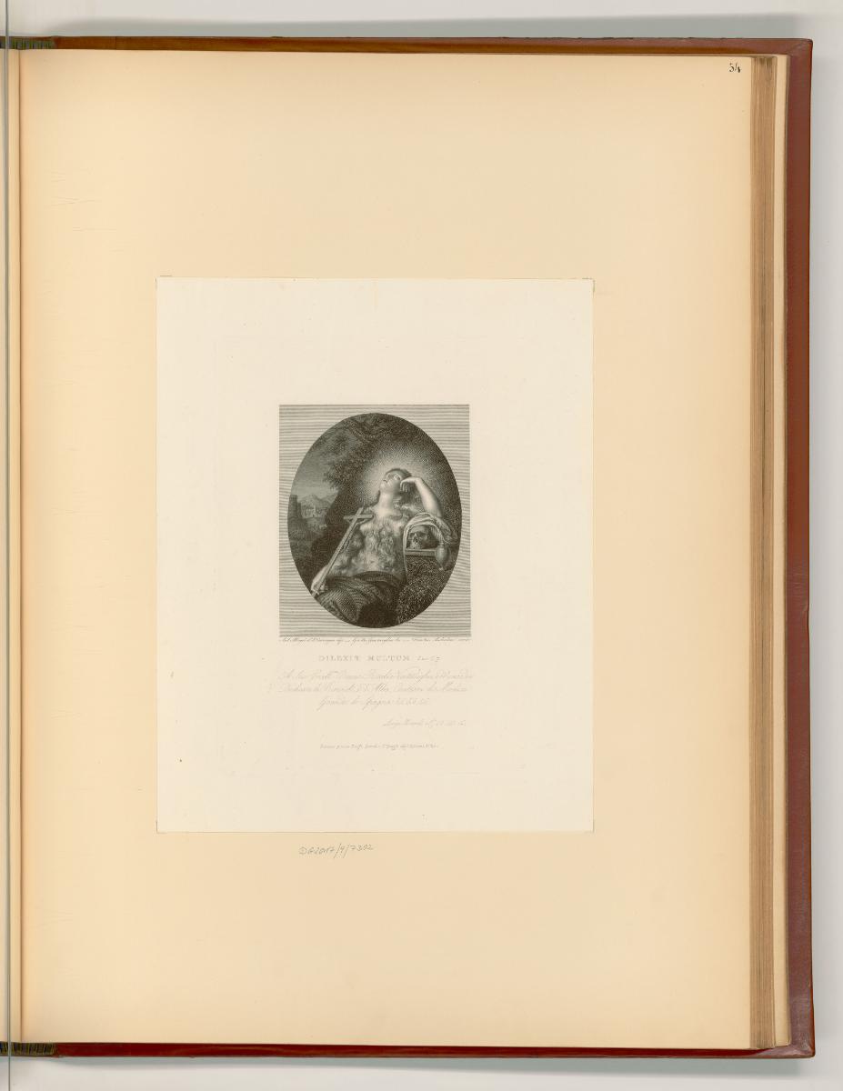 Antonio Allegri Vol. II (Correggio), Dilexit Multum, Inv. Nr.: Italien nach Sektionen II/27, It…