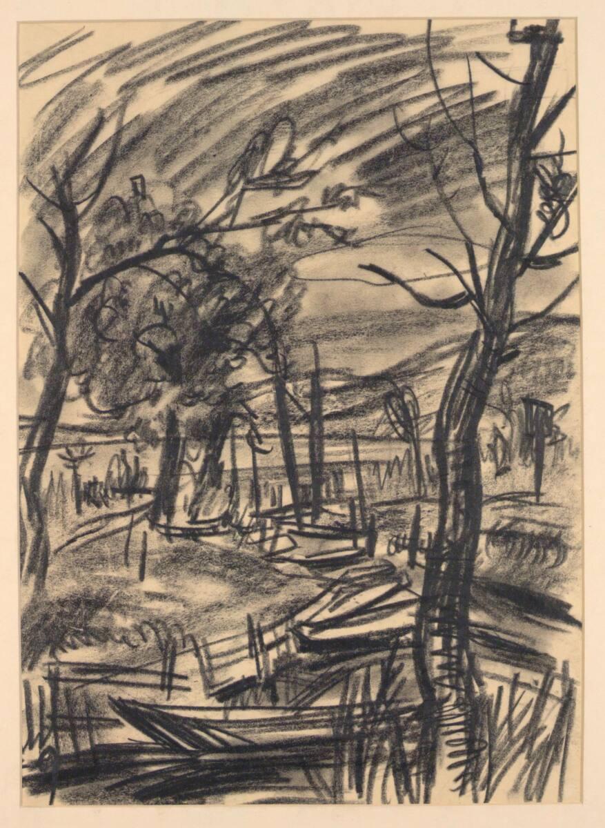 Rudolf Wacker, Bootshafen am See, Inv. Nr.: 26737