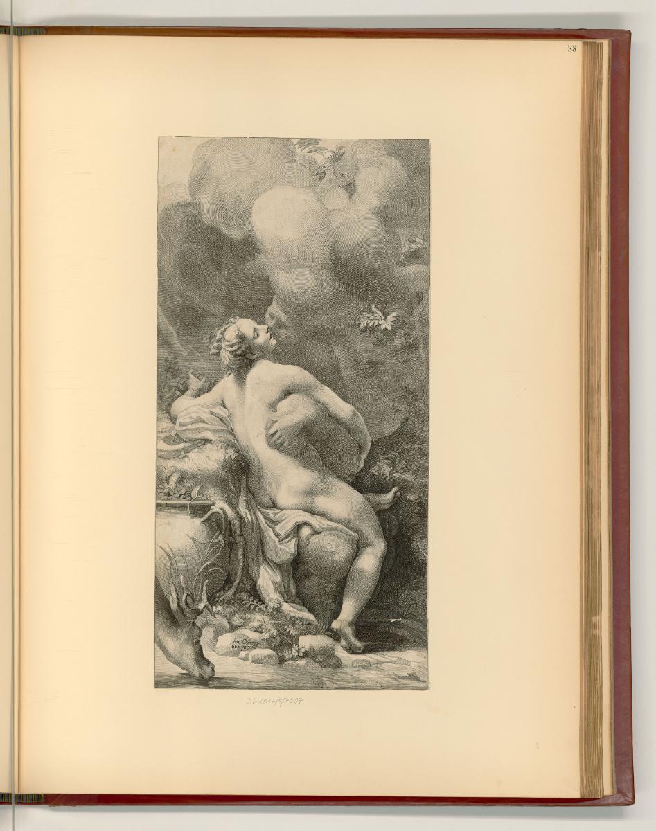 Antonio Allegri da Correggio Vol. III, Jupiter und Io, Inv. Nr.: Italien nach Sektionen II/28, …