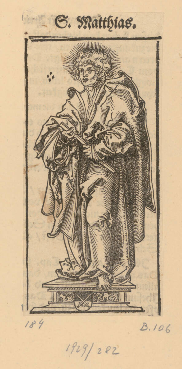 Der heilige Matthias, Lucas Cranach d. Ä.