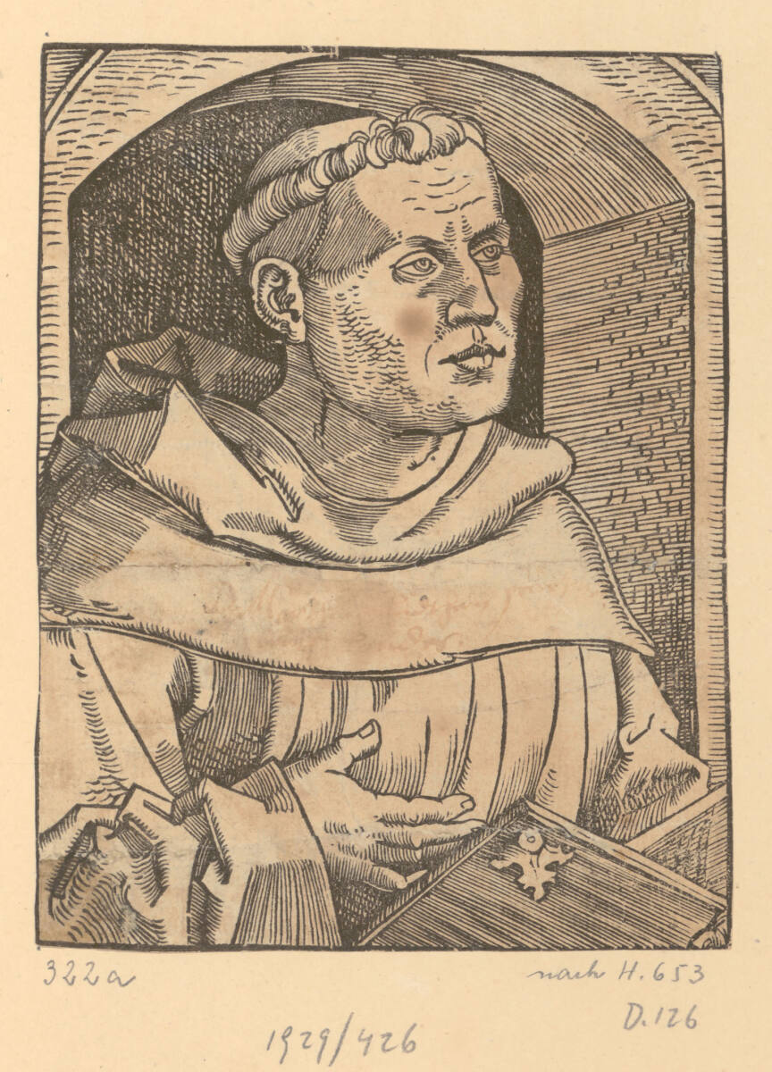 Luther als Augustinermönch, 1520