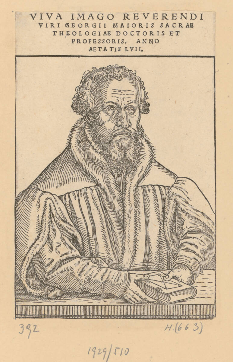 Georg Major, Lucas Cranach d. J., 1559