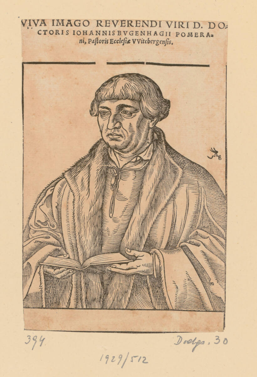 Johannes Bugenhagen, Pastor von Wittenberg, Lucas Cranach d. J.