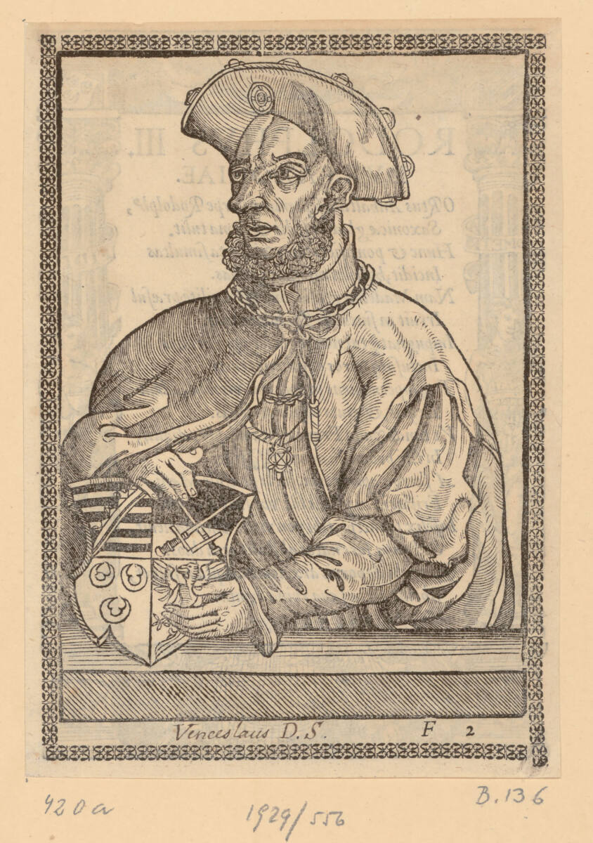 Bildnis von Wenzel I., Herzog von Sachsen, GabrielSchnellbolz, 1563