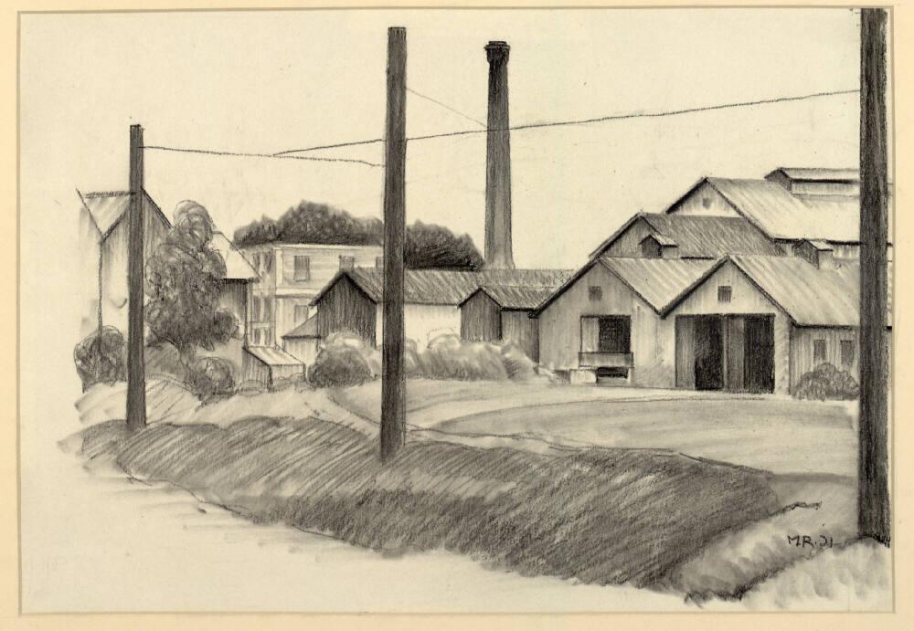 Maximilian Reinitz, Am Rande der Großstadt, Inv. Nr.: 26800