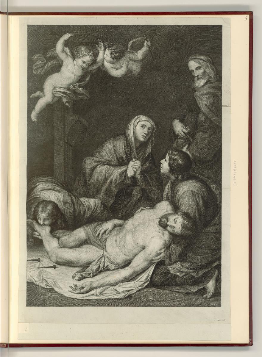 Jusepe de Ribera, Beweinung Christi, Inv. Nr.: Italien nach Sektionen II/31, It/II/31/9