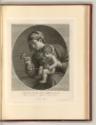 Francesco Barbieri detto il Guercino da Gento Vol. I., Maria mit Kind und einem kleinen Vogel, …