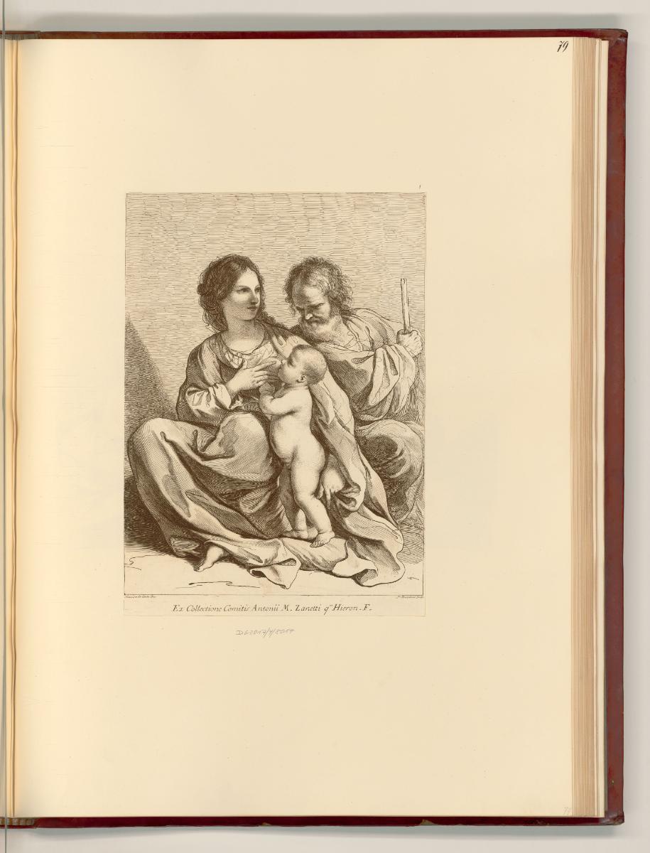 Francesco Barbieri detto il Guercino da Gento Vol. I., Heilige Familie, Inv. Nr.: Italien nach …