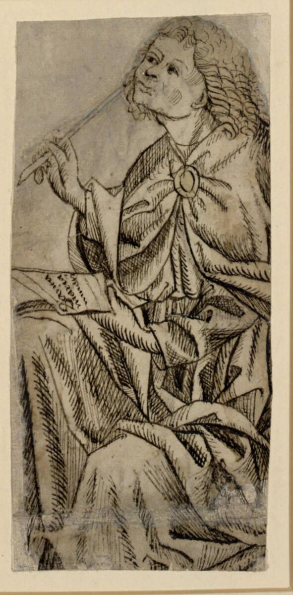 Anonym, Johannes der Evangelist, schreibend, Inv. Nr.: 26863