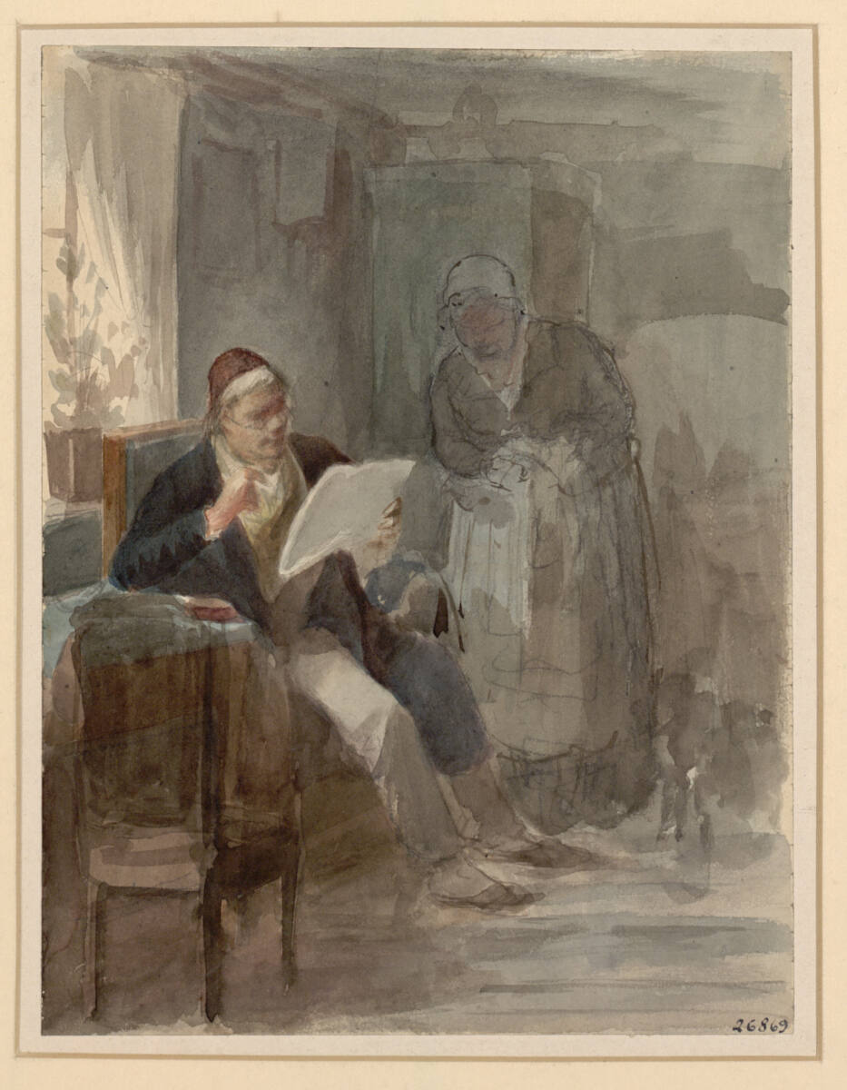 Der Briefleser, Ernst Juch