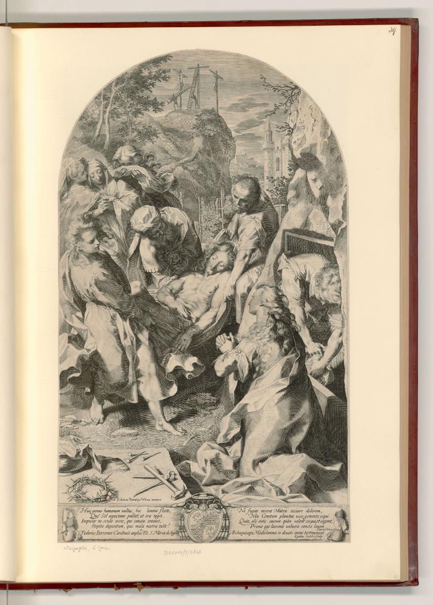 Federico Fiori, detto il Baroccio; Giorgio Vasari, detto Giorgio Aretino, Die Grablegung Christ…