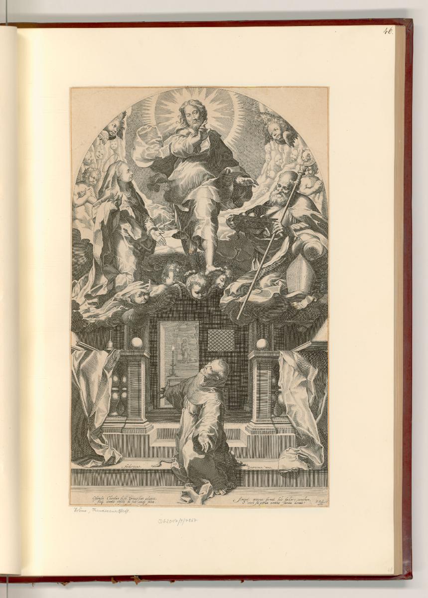 Federico Fiori, detto il Baroccio; Giorgio Vasari, detto Giorgio Aretino, Dem hl. Franz erschei…