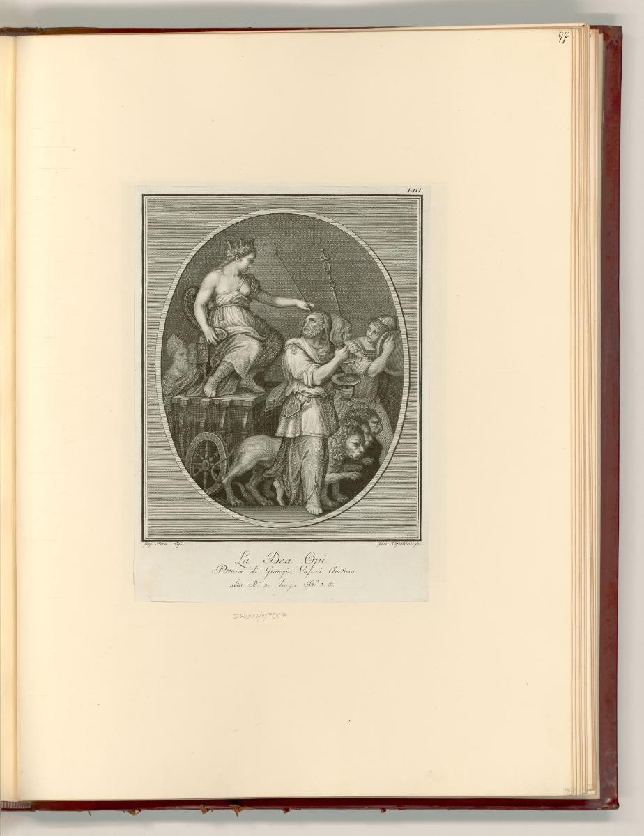 Federico Fiori, detto il Baroccio; Giorgio Vasari, detto Giorgio Aretino, Opis auf einem Wagen,…
