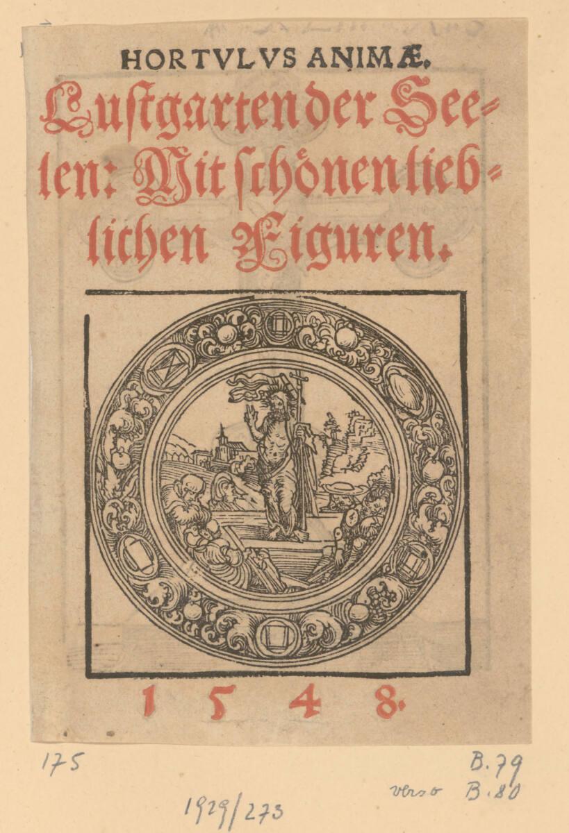 Lucas Cranach d. Ä., Die Auferstehung, Inv. Nr.: DG1929/273r