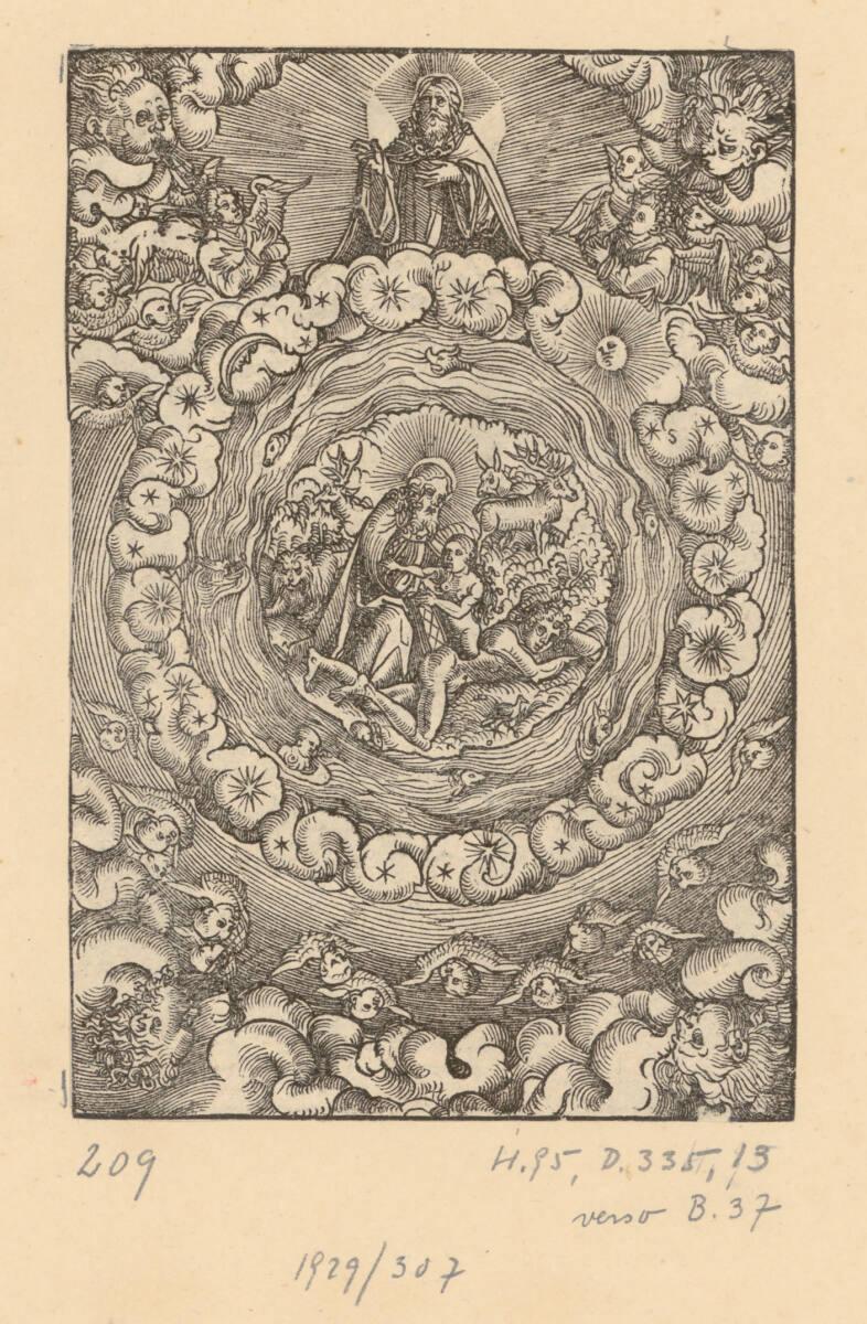 Lucas Cranach d. Ä., Die Schöpfung, Inv. Nr.: DG1929/307r