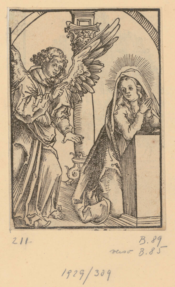 Die Verkündigung, Lucas Cranach d. Ä.