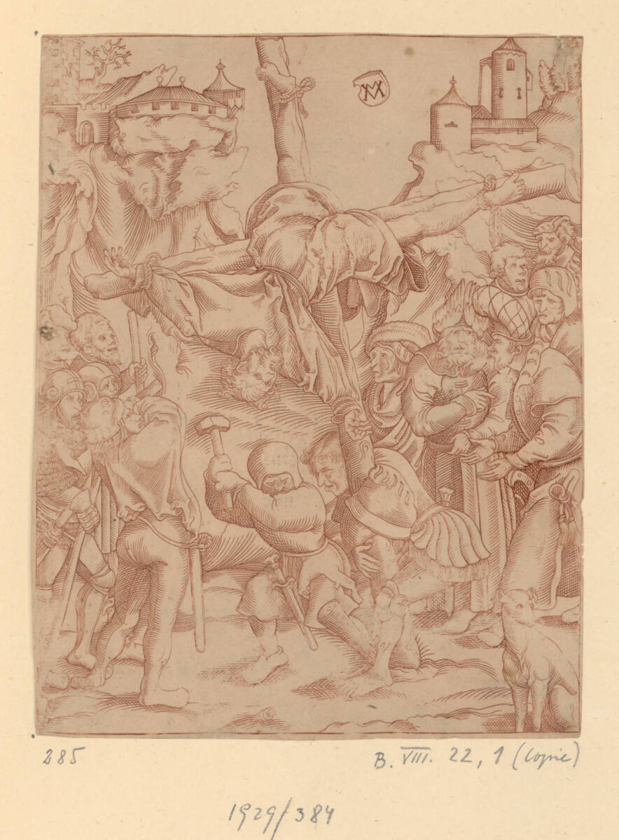 Das Martyrium des heiligen Petrus, MonogrammistMV