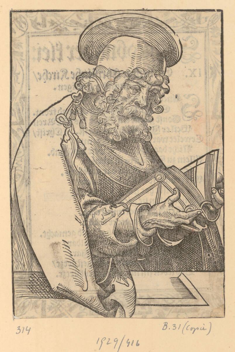 Anonym, Der Apostel Matthäus, Inv. Nr.: DG1929/416