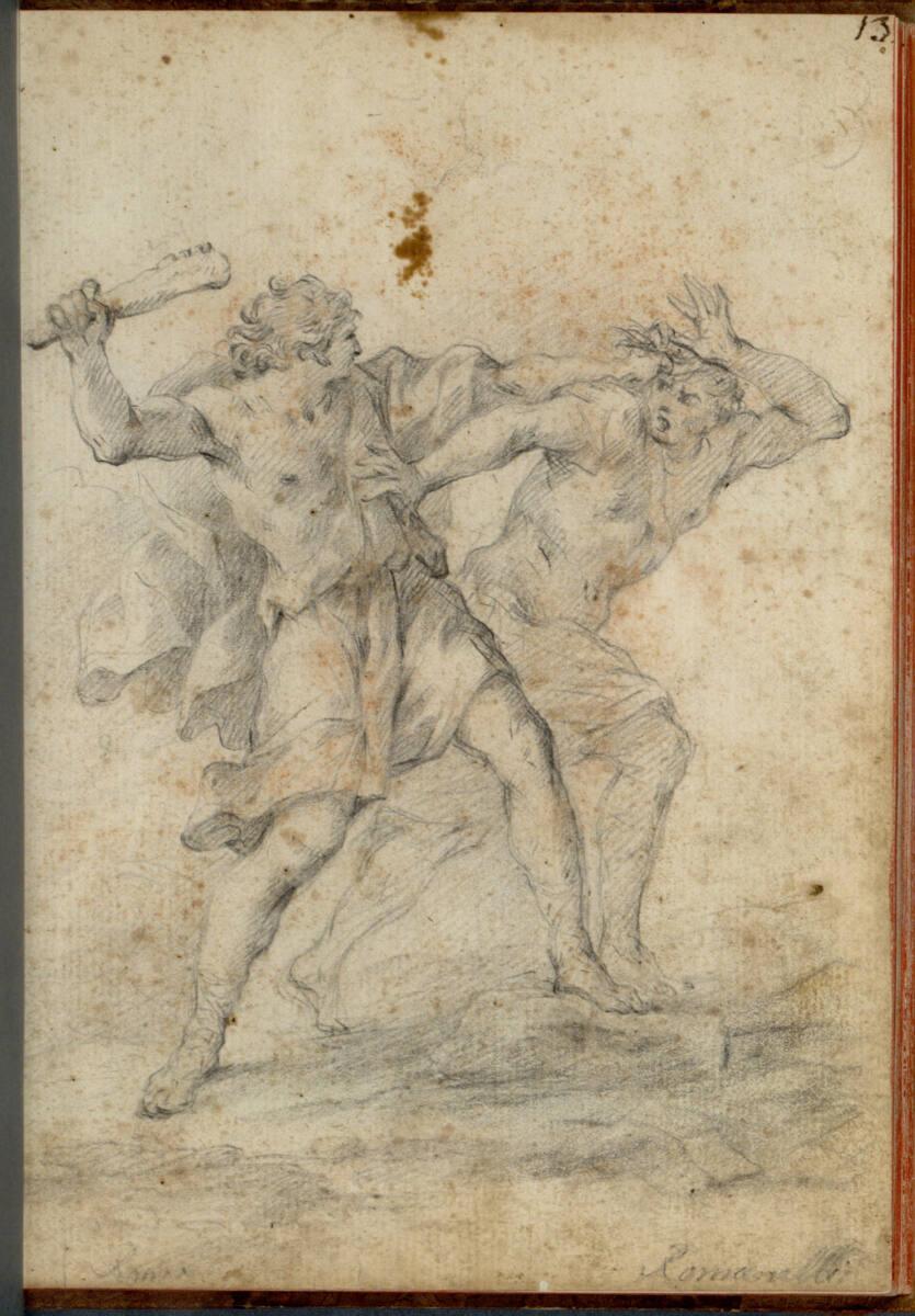 Bartolomeo Altomonte, Samson tötet die Philister, Inv. Nr.: 26879/13