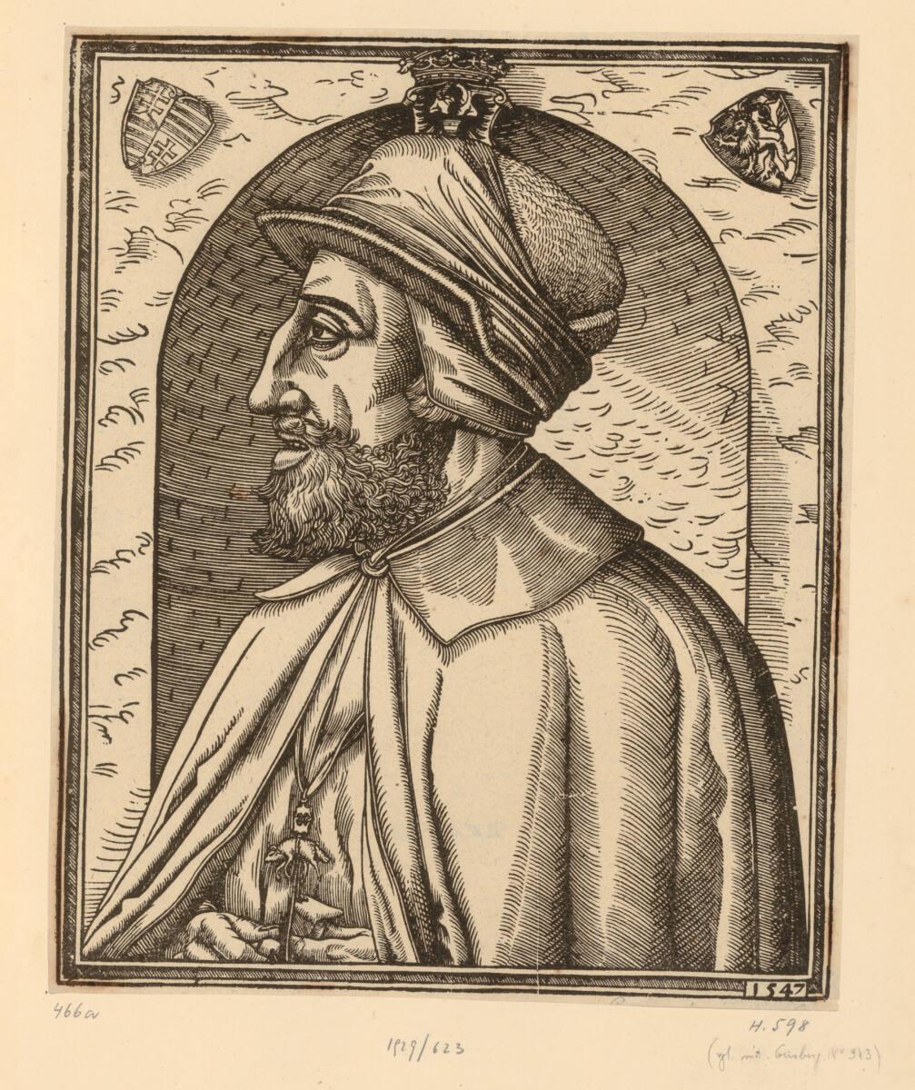Monogrammist MR, Bildnis von König Ferdinand, Inv. Nr.: DG1929/623