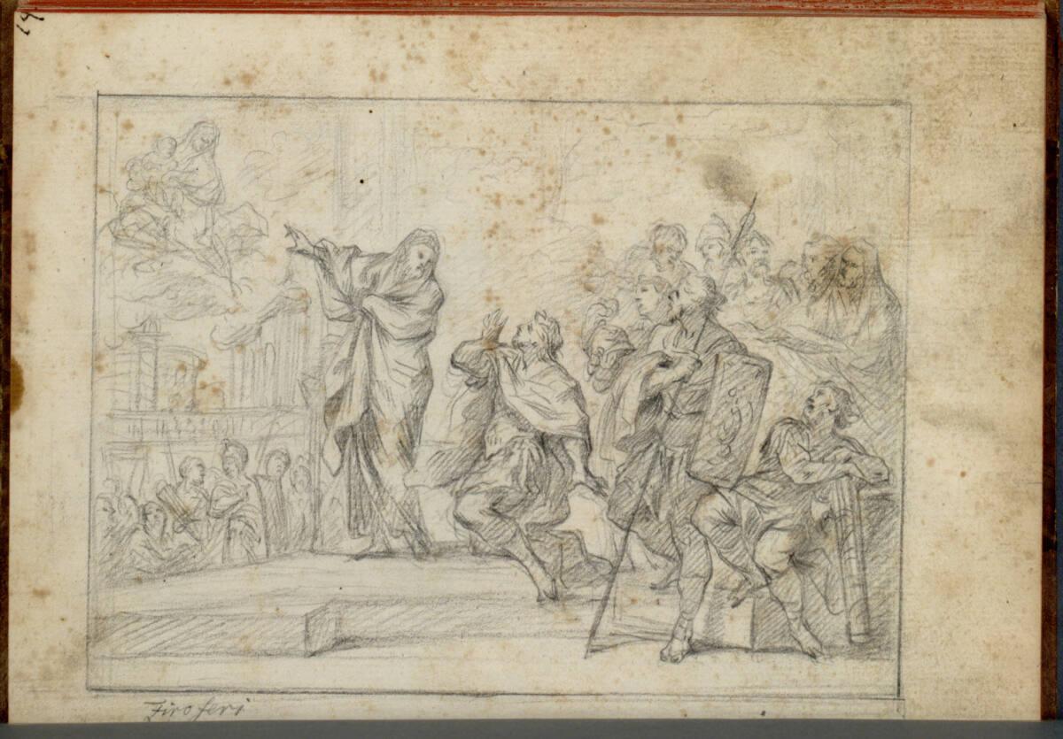 Bartolomeo Altomonte, Augustus und die Sibylle, Inv. Nr.: 26879/14