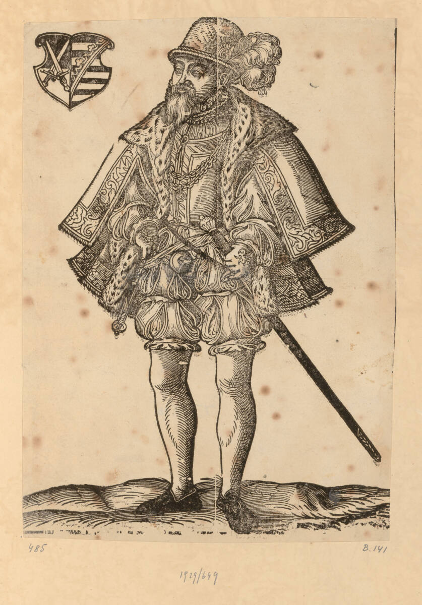 Bildnis eines sächsischen Herzogs, Lucas Cranach d. J.