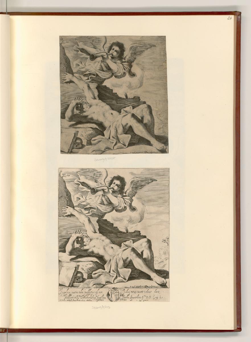 Francesco Barbieri detto il Guercino da Cento Vol. II., Die Vision des Hieronymus, Inv. Nr.: It…