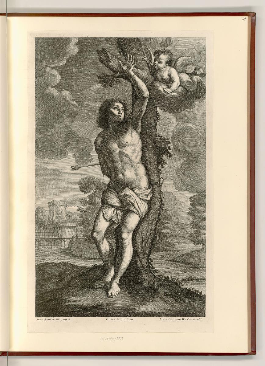 Francesco Barbieri detto il Guercino da Cento Vol. II., Marter des hl. Sebastian, Inv. Nr.: Ita…