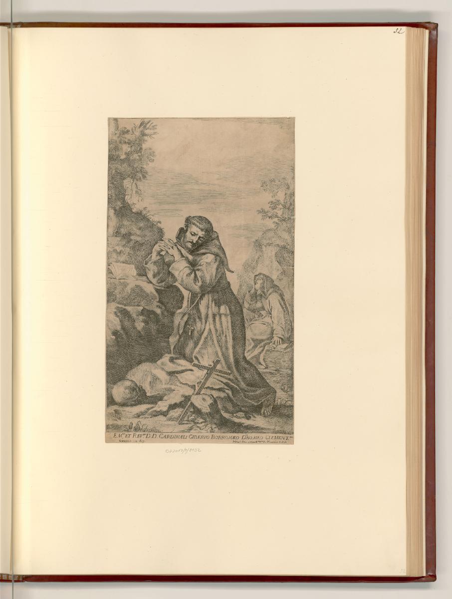 Francesco Barbieri detto il Guercino da Cento Vol. II., Hl. Franz von Assisi, Inv. Nr.: Italien…