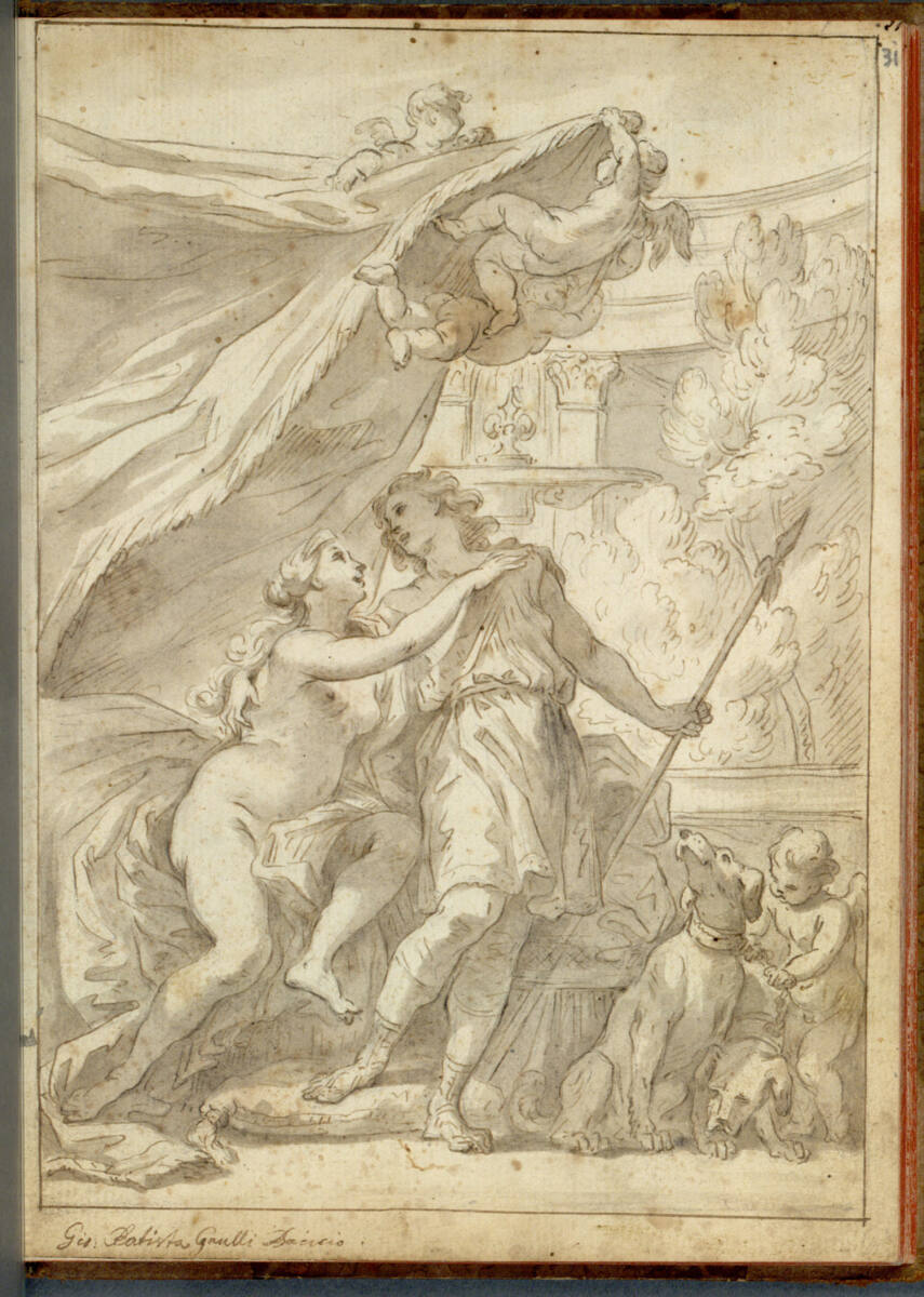 Venus und Adonis, Bartolomeo Altomonte