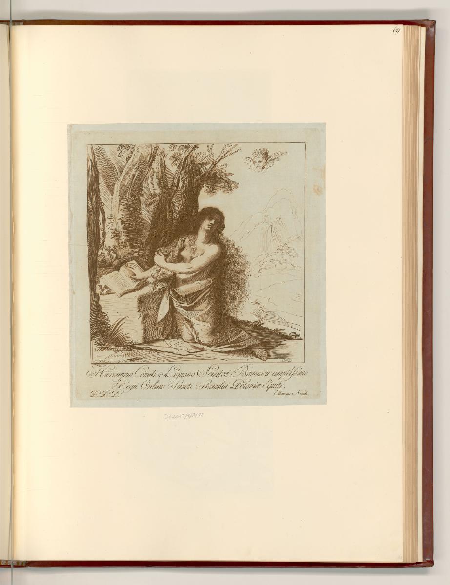 Francesco Barbieri detto il Guercino da Cento Vol. II., Büsende Magdalena, Inv. Nr.: Italien na…