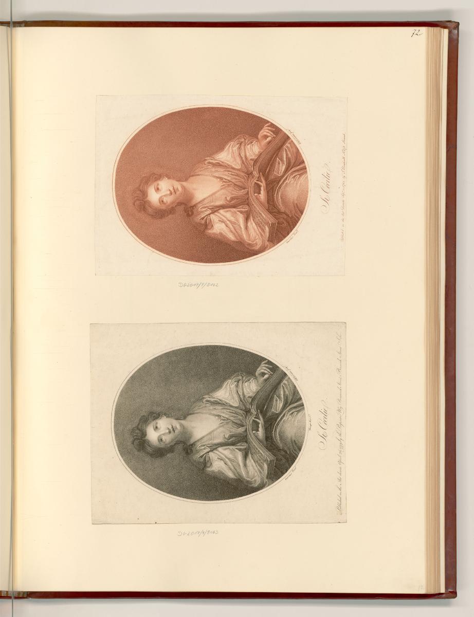 Francesco Barbieri detto il Guercino da Cento Vol. II., Heilige Cäcilia, Inv. Nr.: Italien nach…