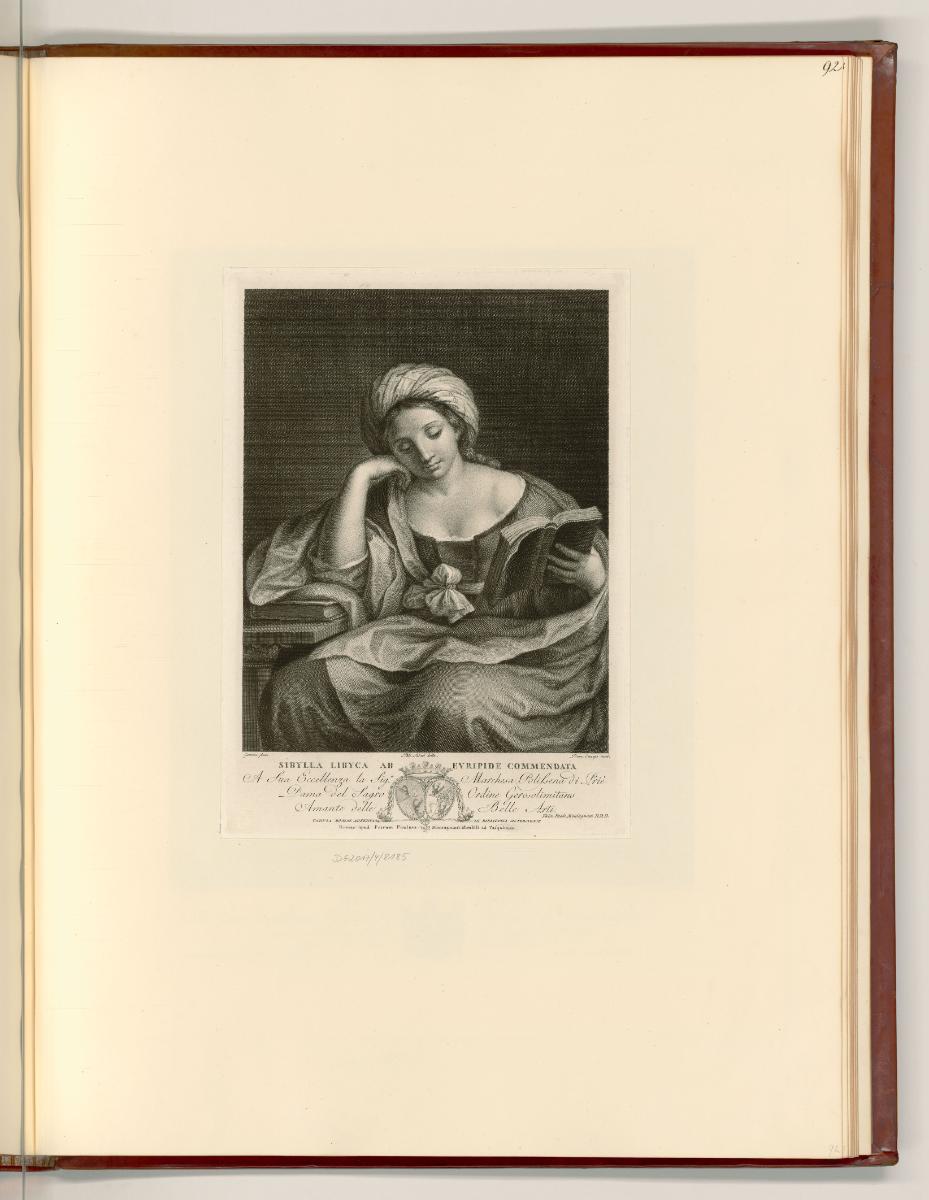 Francesco Barbieri detto il Guercino da Cento Vol. II., Die lybische Sibylle, Inv. Nr.: Italien…