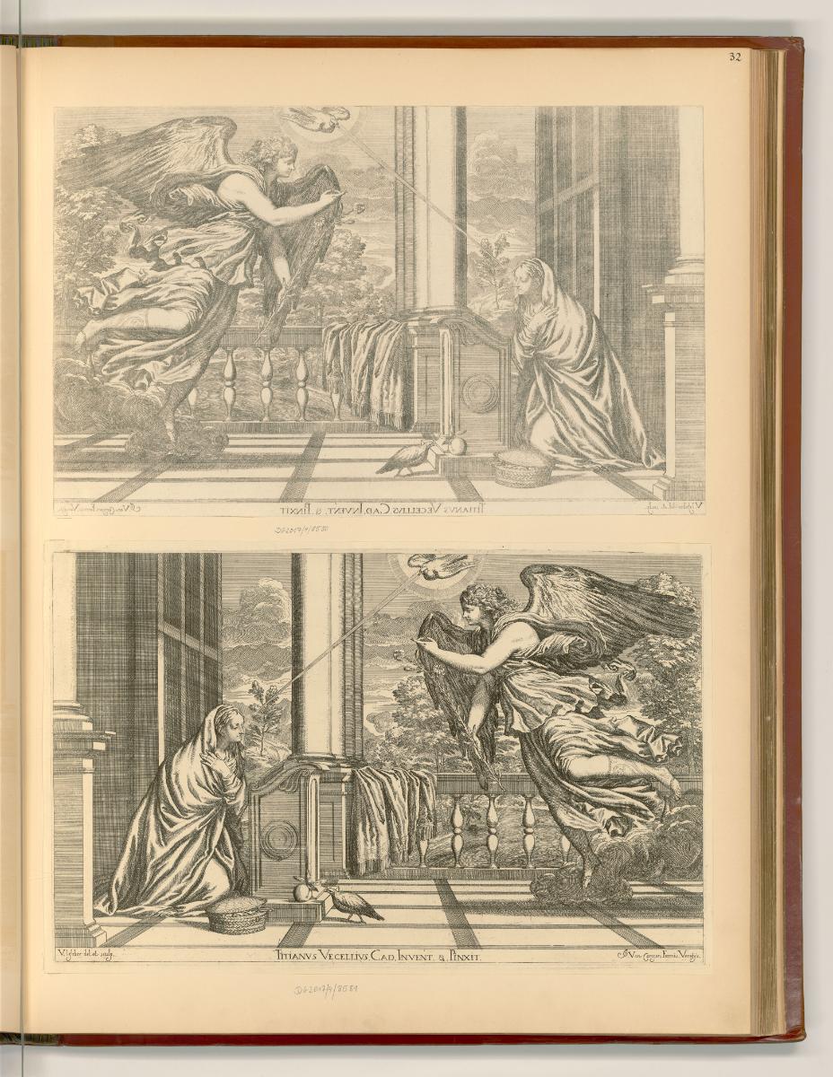 Tiziano Vecellio I, Verkündigung an Maria, Inv. Nr.: Italien nach Sektionen II/38, It/II/38/32