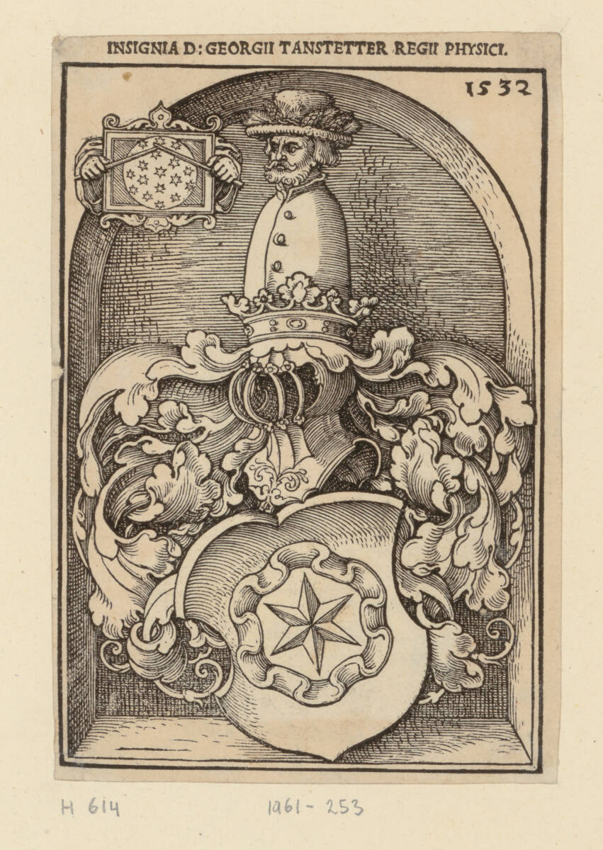 Wappen von Georg Tanstetter, Hans Brosamer, 1532