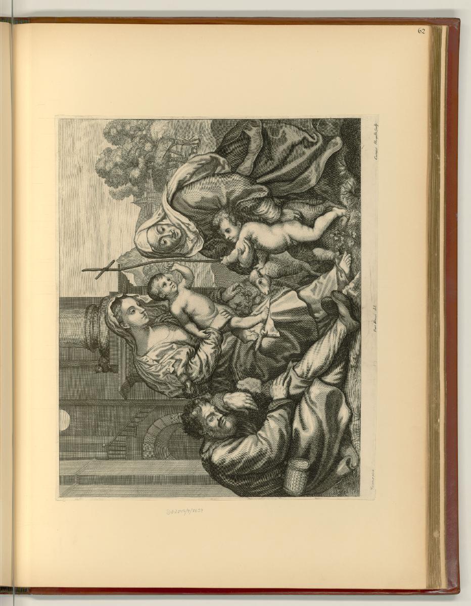 Tiziano Vecellio II, Heilige Familie mit der hl. Anna und dem Johannesknaben, Inv. Nr.: Italien…