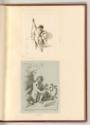 Francesco Barbieri, detto il Guercino da Cento Vol. III., Junger Mann mit Stab; Kauerndes Mädch…