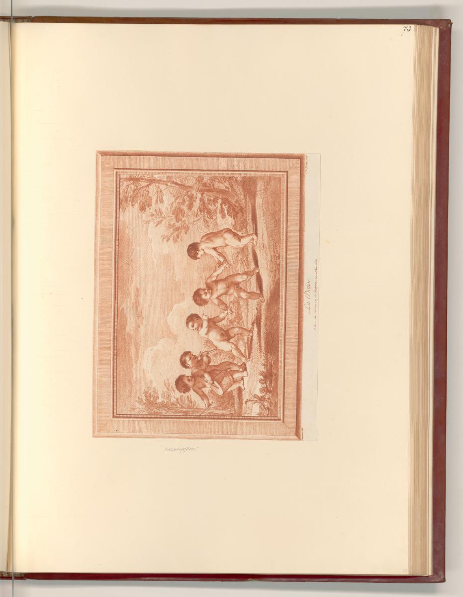 Francesco Barbieri, detto il Guercino da Cento Vol. III., Fünf tanzende Kinder, Inv. Nr.: Itali…