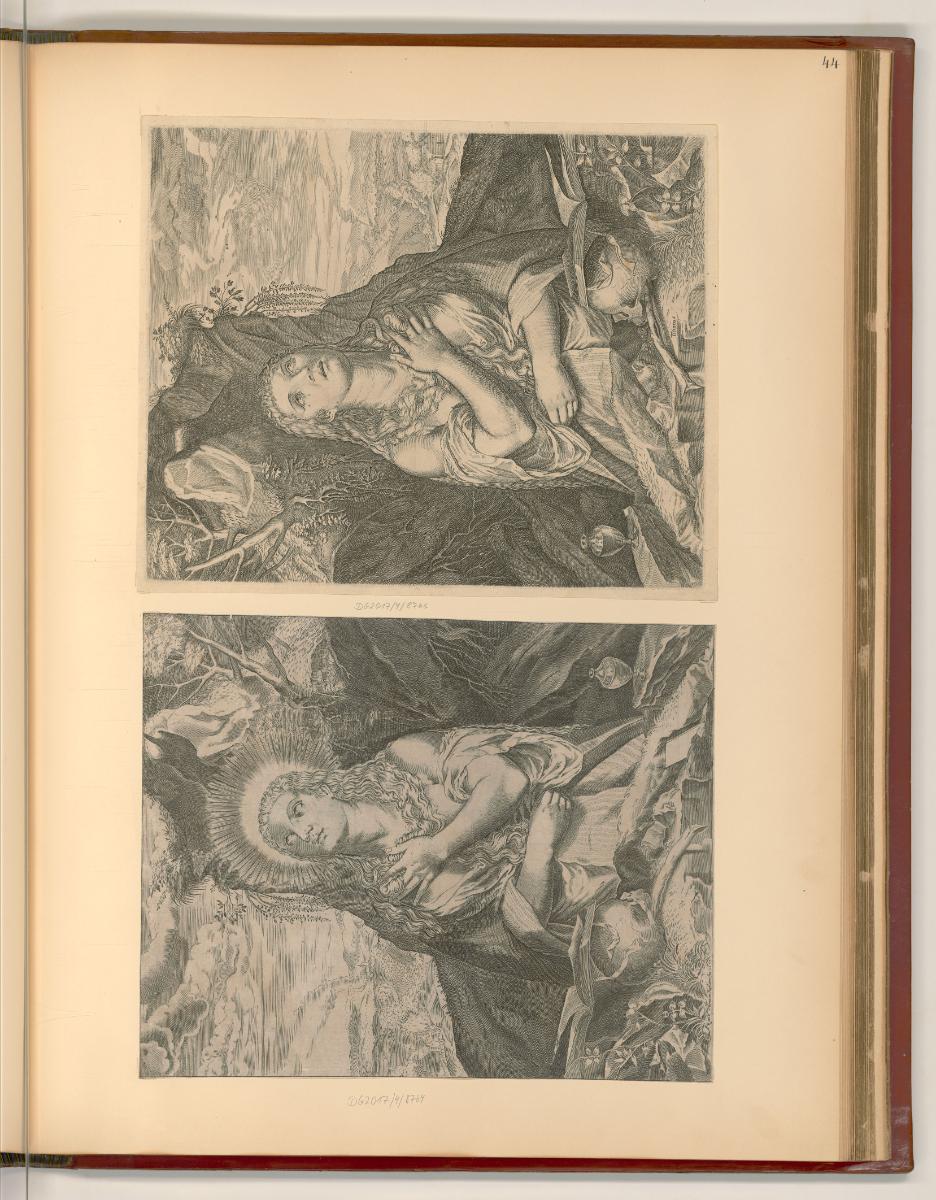 Tiziano Vecellio III, Maria Magdalena in der Einöde, Inv. Nr.: Italien nach Sektionen II/40, It…