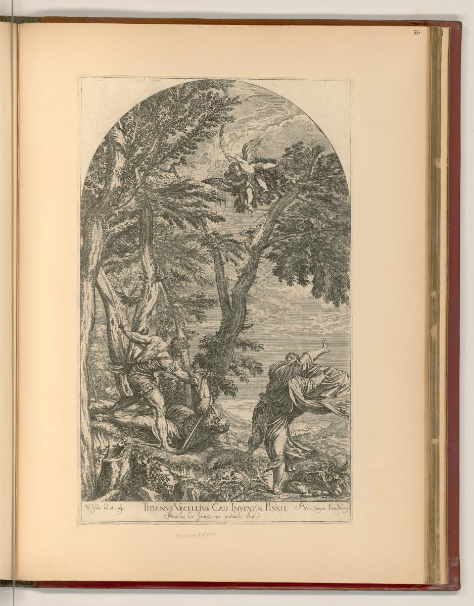 Tiziano Vecellio III, Tod des heiligen Petrus Martyr, Inv. Nr.: Italien nach Sektionen II/40, I…