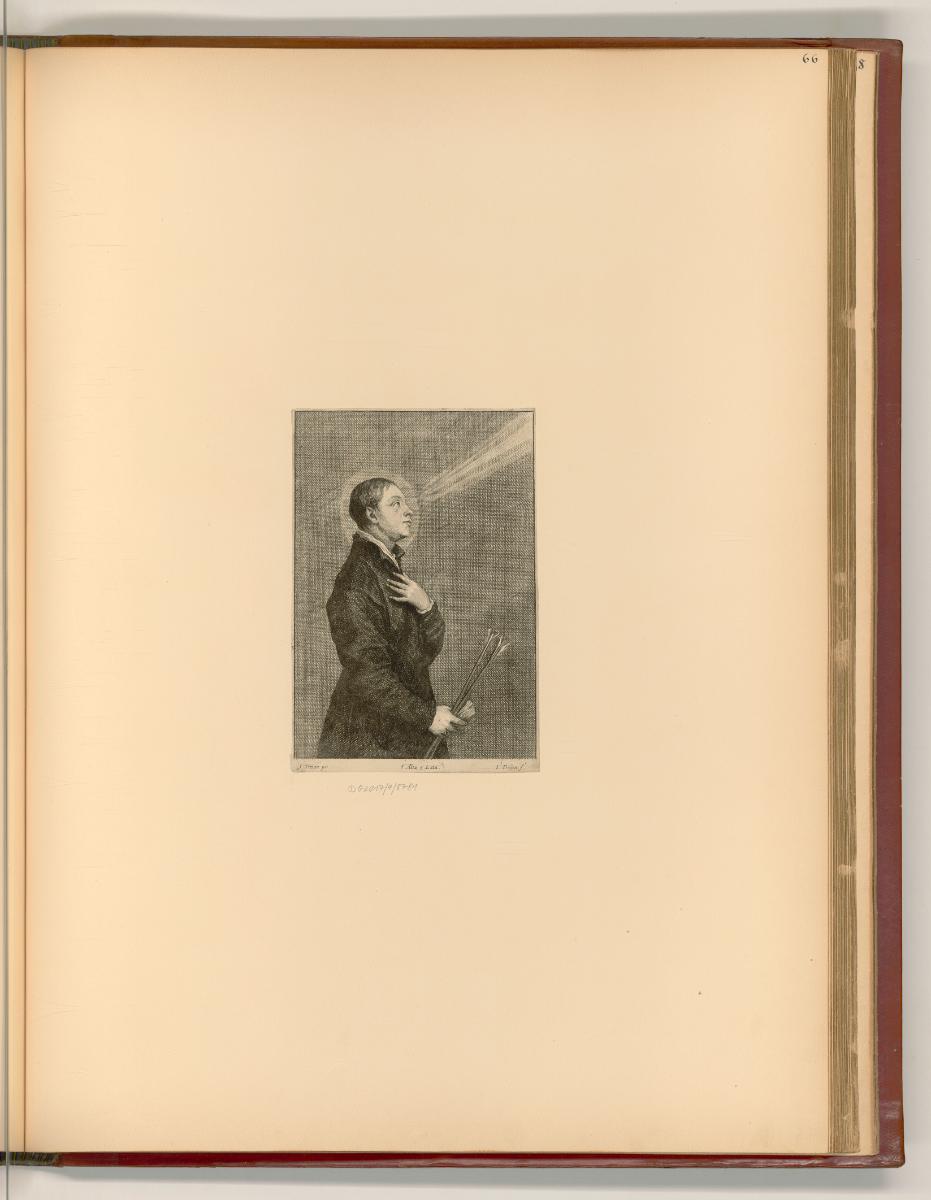 Tiziano Vecellio III, Sohn des Orators Francesco Filetto mit zwei Pfeilen (Hl. Sebastian) ?, In…