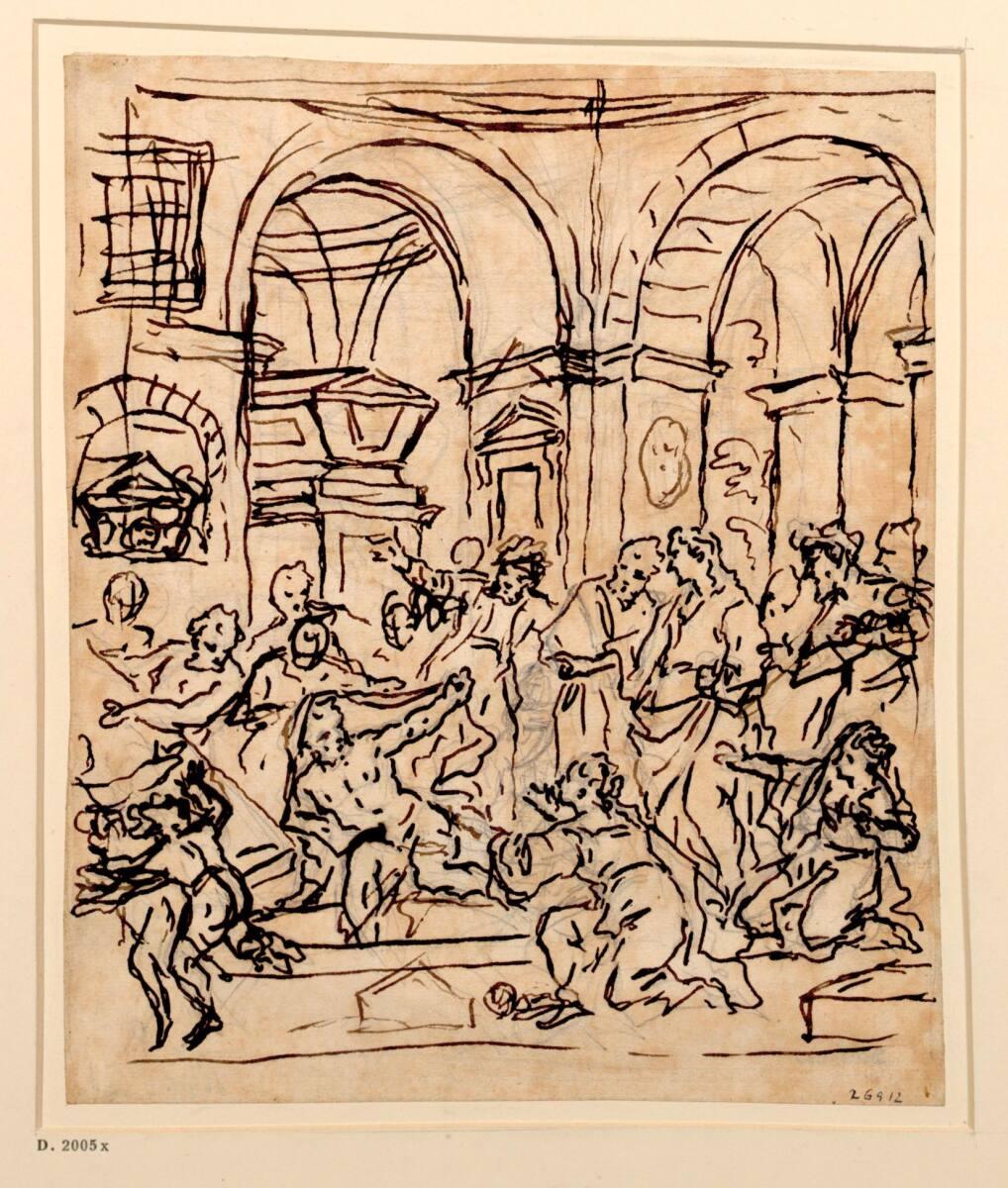 Daniel Gran, Auferweckung des Lazarus, Inv. Nr.: 26912