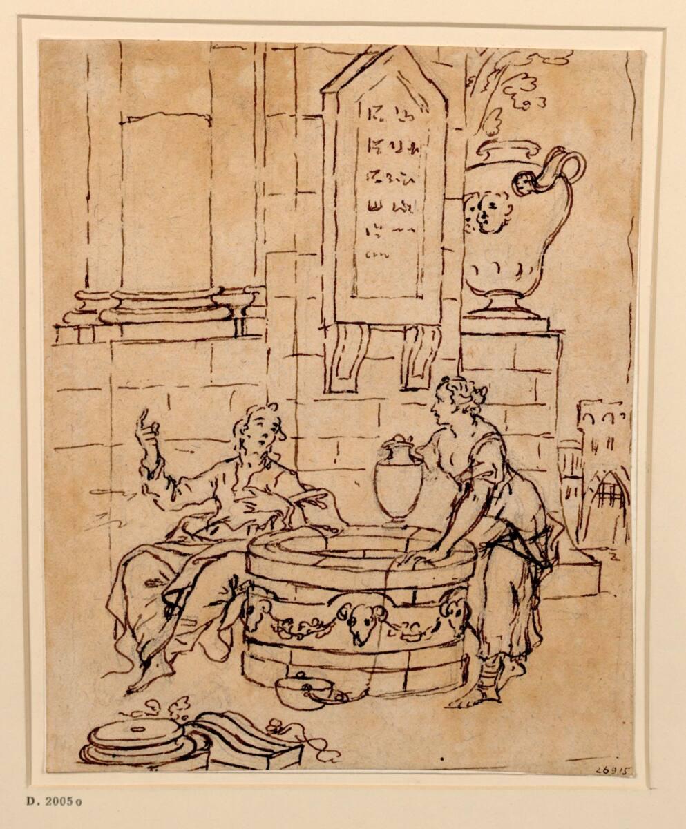 Daniel Gran, Christus und die Samariterin, Inv. Nr.: 26915