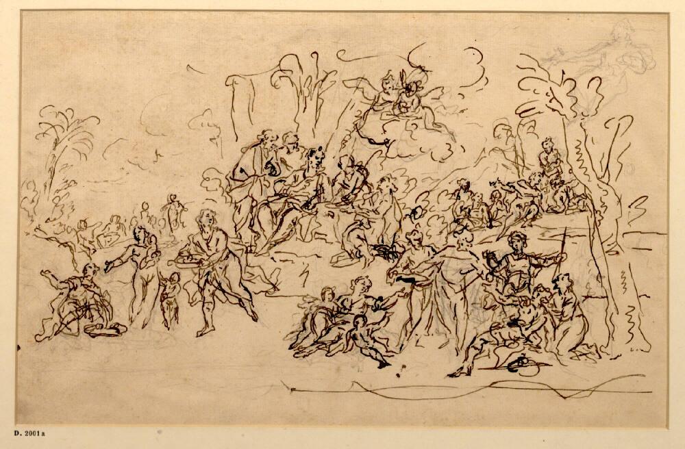 Daniel Gran, Die wunderbare Speisung, Inv. Nr.: 26917