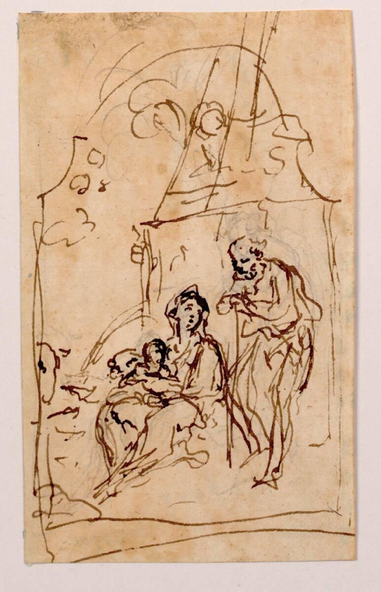 Daniel Gran, Heilige Familie (Ruhe auf der Flucht nach Ägypten), Inv. Nr.: 26922