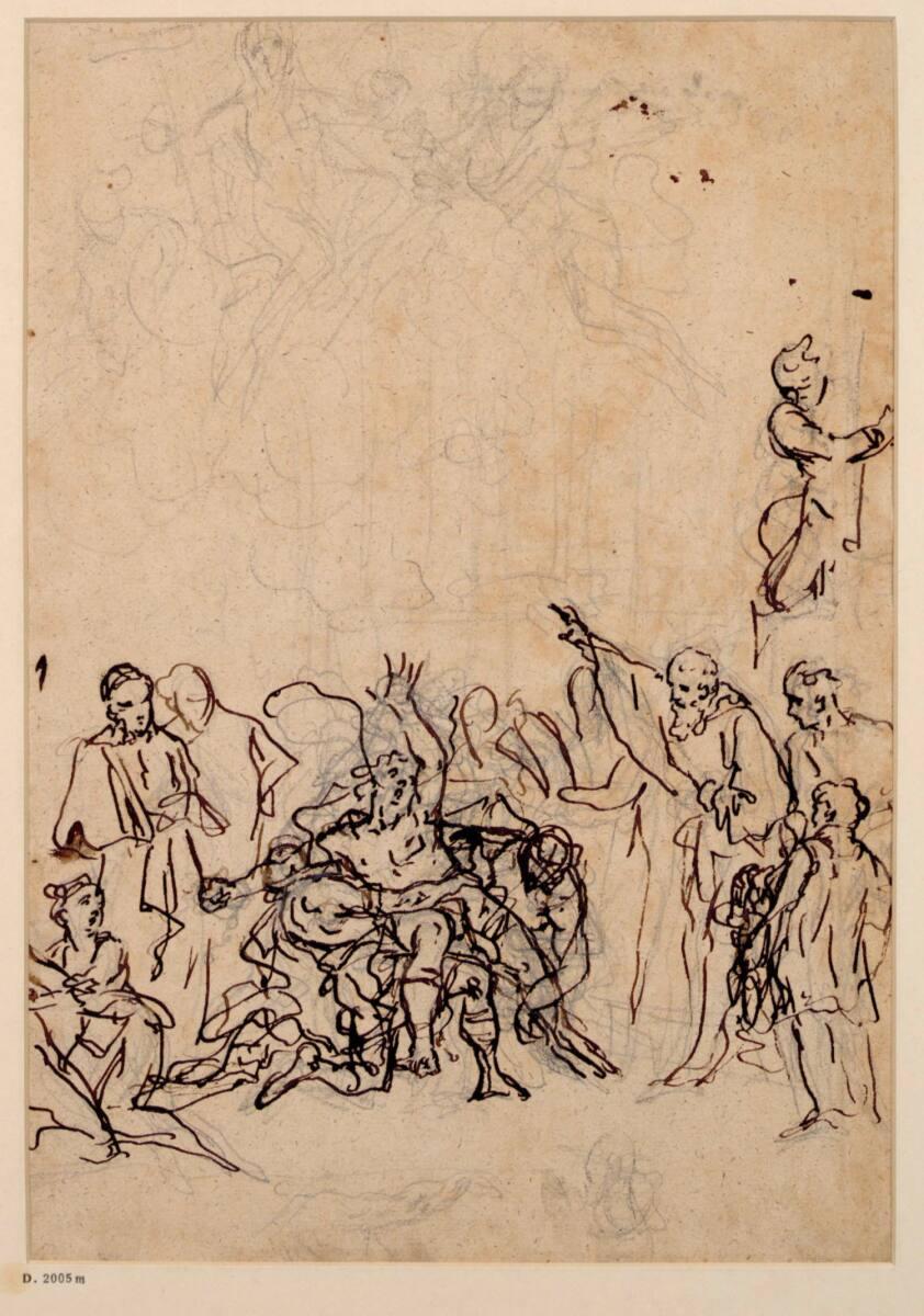 Daniel Gran, Heilung eines Besessenen, Inv. Nr.: 26937