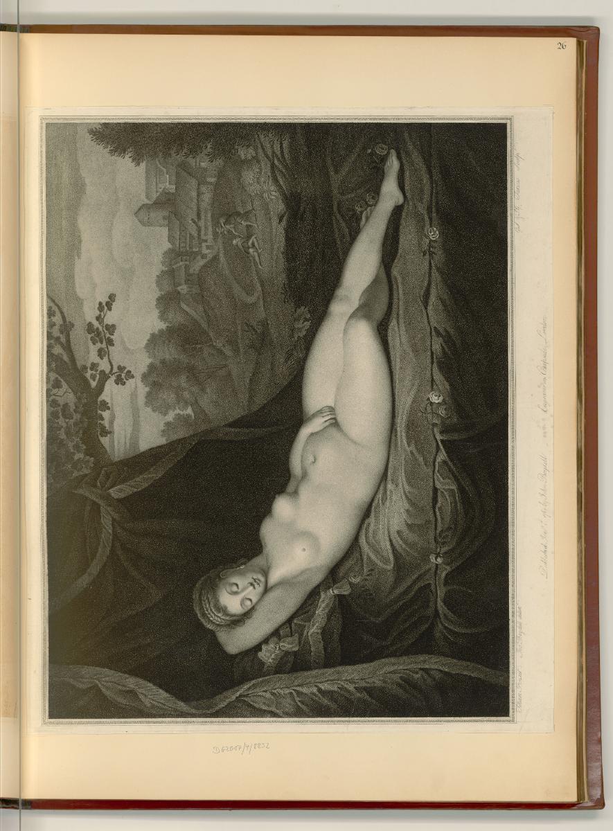 Tiziano Vecellio IV, Schlafende Venus, Inv. Nr.: Italien nach Sektionen II/41, It/II/41/26